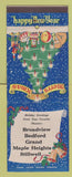 Matchbook Cover Christmas Theatres Broadview Stillwell Bedford OH Giant Feature
