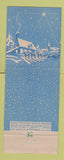 Matchbook Cover Christmas Theatres Broadview Stillwell Bedford OH Giant Feature