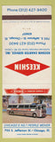 Matchbook Cover - Keeshin Charter Bus Chicago IL WEAR Giant Feature