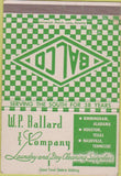 Matchbook Cover - WP Ballard  and  Co Birmingham AL Houston TX 40 Strike