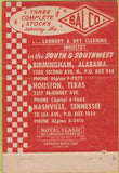 Matchbook Cover - WP Ballard  and  Co Birmingham AL Houston TX 40 Strike