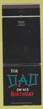 Matchbook Cover - Hallmark Dad's Birthday Giant Feature