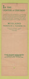 Matchbook Cover - Midland Merchandise Warehouses Chicago IL WEAR Giant Feature