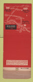 Matchbook Cover Hill Hutson Restaurants Pasadena La Canada CA WORN Giant Feature
