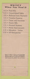 Matchbook Cover - United Financial Service Omaha NE Giant Feature
