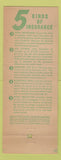 Matchbook Cover - CUNA Mutual Insurance Madison WI Giant Feature