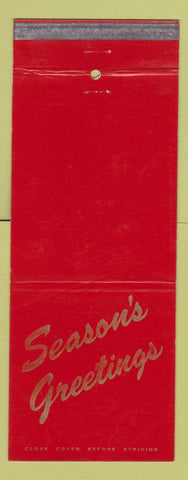 Matchbook Cover - Christmas 7 Seas San Diego? WEAR Giant Feature
