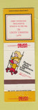 Matchbook Cover - USF&G Insurance Gladstone MI Hupy