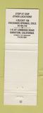 Matchbook Cover - Athe Anderosa Truck Stop Fountain Colorado WEAR