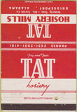 Matchbook Cover - TAT Hosiery Mills Bridgeport AL socks 40 Strike