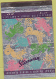 Matchbook Cover - Starway Daly City CA CREASED horoscope 40 Strike