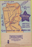 Matchbook Cover - Starway Daly City CA CREASED horoscope 40 Strike