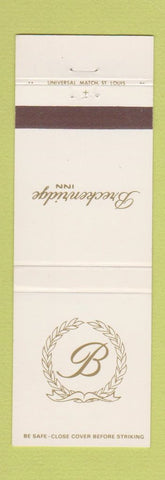 Matchbook Cover - Breckenridge Inn Kansas City St Louis MO