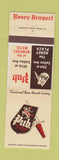 Matchbook Cover - Pub Restaurant Roney Newport Miami Beach FL