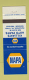 Matchbook Cover - NAPA Auto Parts Hempstead TX