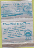 Matchbook Cover - Universal Match Selling Conf 1960 Buffalo NY WORN 40 Strike