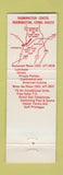 Matchbook Cover - Corner House Restaurant Farmington Motor Inn CT WEAR