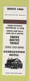Matchbook Cover - Georgetown Hotel Georgetown Colorado