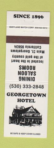 Matchbook Cover - Georgetown Hotel Georgetown Colorado