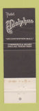 Matchbook Cover - Adolphus Hotel Dallas TX