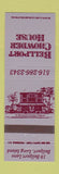 Matchbook Cover - Bellport Chowder House LI NY