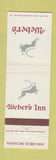 Matchbook Cover - Weber's Inn Ann Arbor MI