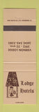 Matchbook Cover - Lodge Hotels Vernon Lodge BC?