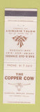 Matchbook Cover - The Copper Cow Dallas TX