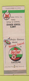 Matchbook Cover - Luke's Texaco oil gas Dallas TX