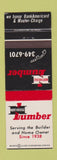 Matchbook Cover - Northridge Lumber