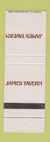 Matchbook Cover - James Tavern