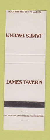 Matchbook Cover - James Tavern