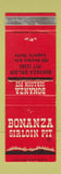 Matchbook Cover - Bonanza Sirloin Pit Augusta ME WEAR