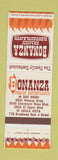 Matchbook Cover - Bonanza Restaurant San Diego Chula Vista CA
