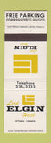 Matchbook Cover - Lord Elgin Hotel Ottawa ON