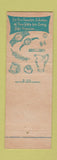 Matchbook Cover - Hamilton Watches Elmet Herzog Covrington KY