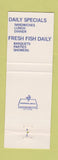 Matchbook Cover - King's Mill Inn Mount Clemens MI WEAR