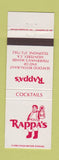 Matchbook Cover - Rappa's Seafood Monterey CA