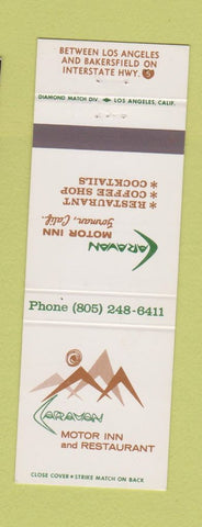 Matchbook Cover - Caravan Motor Inn Gorman CA