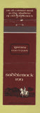 Matchbook Cover - Saddleback Inn Norwalk Santa Ana CA