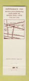 Matchbook Cover - Saddleback Inn Norwalk Santa Ana CA