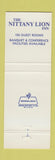Matchbook Cover - Nittany Lion Inn State College PA
