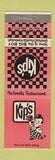 Matchbook Cover - Kip's Big Boy Hamburgers Dallas Houston Oklahoma City