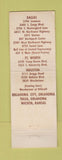 Matchbook Cover - Kip's Big Boy Hamburgers Dallas Houston Fort Worth TX WEAR