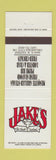 Matchbook Cover - Jake's Steak Seafood Oklahoma City OK