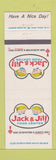 Matchbook Cover - Jack and Jill Food Center Grocery