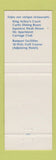 Matchbook Cover - Miami Springs Villas Kings Inn Miami Springs FL