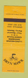 Matchbook Cover - Bryn Mawr Restaurant Granville OH