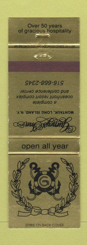 Matchbook Cover - Gurney's Inn Montauk LI NY WEAR