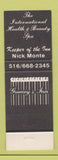 Matchbook Cover - Gurney's Inn Montauk LI NY WEAR